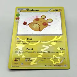 Pokemon TCG Dedenne RC10/RC32 Generations: Radiant Collection Holo Card 2016 MP - Image 3