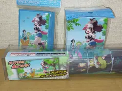 Pokemon Card Game Hilda play mat & Deck Case & Sleeve Set Pokemon center japan - Image 1