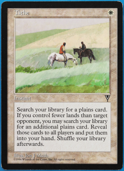 Tithe Visions PLD (Rare Reserved List MTG Magic Card) (ID# 497792) ABUGames - Image 1
