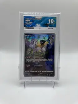 ACE 10 Mew 183/172 AR Japanese Pokemon Card S12a VSTAR Universe GEM MINT - Image 1