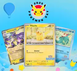 2024 Pokemon Illustration Contest 2025 Pokemon Day Sealed Promo 3 Card Pack - Image 2