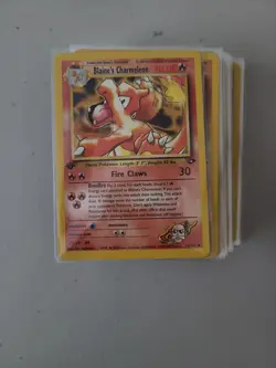 Vintage Pokemon Lot!! 50 cards. gym Heroes And Challenge. MP - Image 1