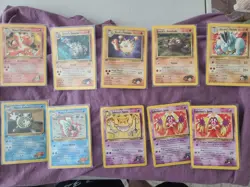 Vintage Pokemon Lot!! 50 cards. gym Heroes And Challenge. MP - Image 2