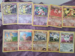 Vintage Pokemon Lot!! 50 cards. gym Heroes And Challenge. MP - Image 3