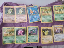 Vintage Pokemon Lot!! 50 cards. gym Heroes And Challenge. MP - Image 4