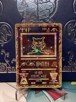Ancient Mew Holo Pokemon TCG Movie Promo Card 2000 NM - Image 1