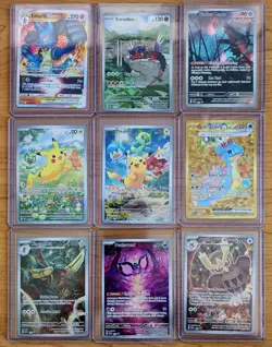 Pokemon Random Promos IRs With One VStar - 9 Card Lot - Image 1