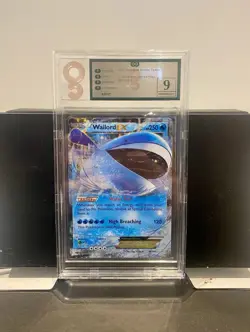 Pokemon XY Primal Clash Wailord EX 38/160 Ultra Rare Holo Card Onlygraded 9 Mint - Image 1