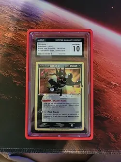 Pokemon TCG Greninja Gold Star SWSH144 Celebrations Holo Rare Card CGC 10 - Image 3