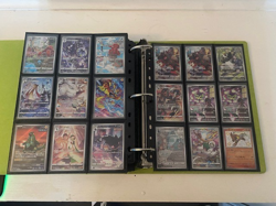 Pokemon Japanese Mega 630 Card Holo Ultra Secret Rare Collection with Binder - Image 1