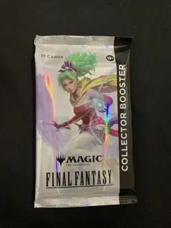 Magic The Gathering MTG Final Fantasy FF Collector Booster Pack New Sealed - Image 1