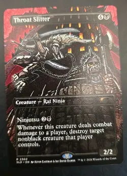 Throat Slitter (2360) Secret Lair Drop MTG Regular Near Mint - Image 1