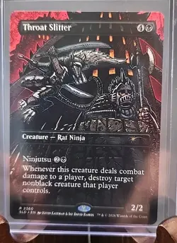 Throat Slitter (2360) Secret Lair Drop MTG Regular Near Mint - Image 3