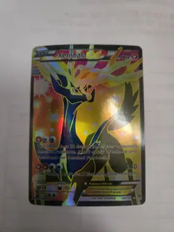 Pokemon Xerneas EX Full Art Ultra Rare Holo XY 146/146 Basic 170 HP X Blast Card - Image 1