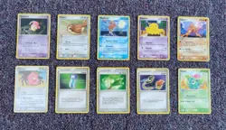 Lot 10 Rare 2004 Pokemon EX Fire Red Leaf Green Cards, VG Played Condition - Image 1
