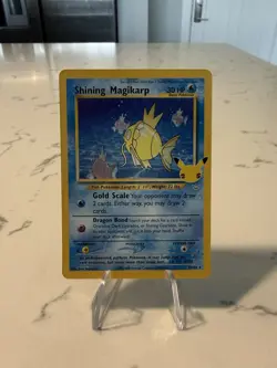 Pokemon TCG Shining Magikarp Celebrations Classic 66/64 Near Mint Condition - Image 1