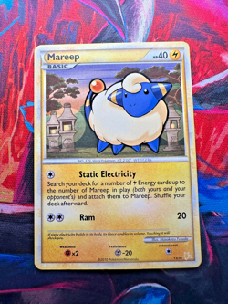 Mareep 13/30 HGSS Trainer: Gyarados & Raichu Regular - Lightly Played - Pokemon - Image 1