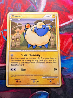 Mareep 20/30 HGSS Trainer: Gyarados & Raichu Regular - LP - Pokemon - Image 1
