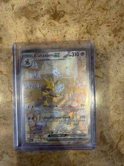 Pokemon TCG Alakazam EX 201/165 Special Illus. Rare Scarlet & Violet 151 SIR - Image 1