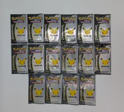 POKEMON TCG! 16 x 25th Anniversary Celebrations BOOSTER PACK SEALED BRAND NEW - Image 1