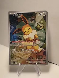 Eevee 173 Black Star Promo SVP Prismatic Evolutions Pokemon TCG NM - Image 1