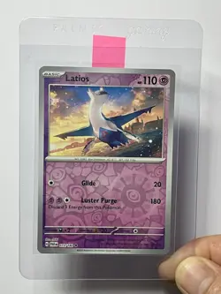 Latios 073/182 (NM) Reverse Holo Scarlet & Violet: Paradox Rift 2023 Pokemon - Image 3