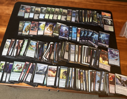 Magic the Gathering 390+ CARD LOT (includes 81 land cards) MTG - Image 1