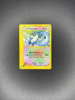 2002 Pokemon TCG Expedition Reverse Holo Dragonair 75/165 Rare eReader - Image 1