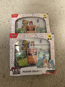 Pokemon 151 Scarlet & Violet Poster Collection Display Case (EMPTY) - Image 1