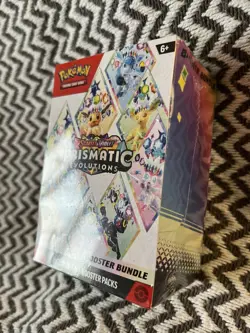 Pokemon TCG Scarlet & Violet Prismatic Evolutions Booster Bundle (Creased Box) - Image 3