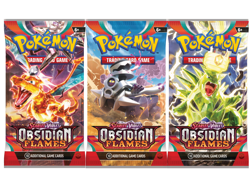 Pokemon TCG: Obsidian Flames Booster Packs x3 – Factory Sealed & Brand New - Image 1