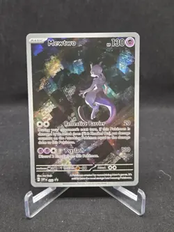 Pokemon TCG Mewtwo #052 Black Star Promo MP/HP - Image 1