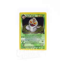 Pokemon TCG Team Rocket Dark Arbok 2/82 Holo Rare LP - Image 1