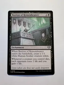 Bastion of Remembrance - MTG Commander Masters - NM - Image 1