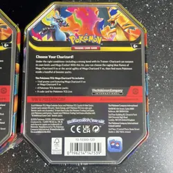 2 Pokemon TCG Mega Charizard X + Y ex Tin Bundle Sealed New - Image 5