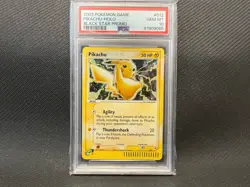 2003 Pokemon Game Pikachu Holo #012 Black Star Promo 2003 PSA 10 GEM MINT - Image 1