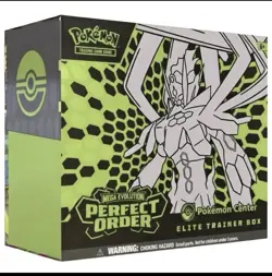 Perfect Order Pokemon Center ETB Elite Trainer Box Pokemon TCG PRESALE 03/27 - Image 1