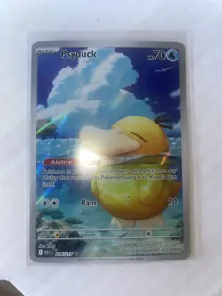 2026 Pokemon Ascended Heroes Psyduck Illustration Rare #226/217 - Image 1
