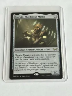 Marvin, Murderous Mimic - Duskmourn (DSK) - MTG Regular Card #253 - Rare - Image 2