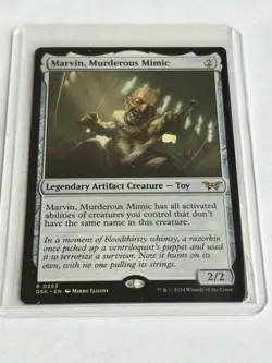 Marvin, Murderous Mimic - Duskmourn (DSK) - MTG Regular Card #253 - Rare - Image 3