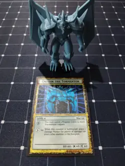 Dungeon Dice Monsters Yugioh Custom OBELISK THE TORMENTOR! DDM - Image 1
