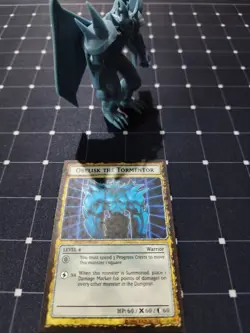 Dungeon Dice Monsters Yugioh Custom OBELISK THE TORMENTOR! DDM - Image 3