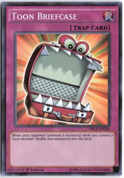 Yugioh - Toon Briefcase DRL2-EN029 1st Edition - Dragons of Legend 2 - Image 1