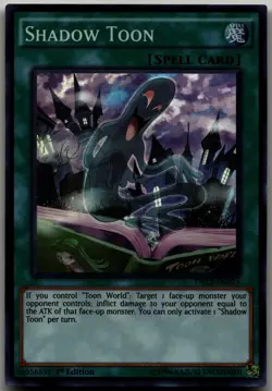 Shadow Toon Super Rare Dragons of Legend 2 DRL2-EN025 LP - Image 1