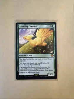 MTG Traveling Chocobo FIN 0210 M NM Regular - Image 1