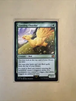 MTG Traveling Chocobo FIN 0210 M NM Regular - Image 2