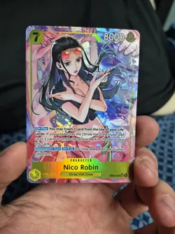 Nico Robin EB03-055 SR Alt Art Heroines Edition ENGLISH One Piece 🔥 - Image 1