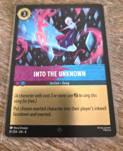 Disney Lorcana Into the Unknown Song 81/204, Foil Super Rare Card - Image 2