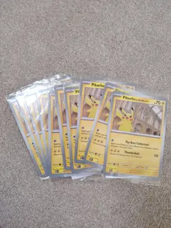 X10 Pikachu At The Museum (SEALED) X Natural History Museum Pokemon Promo Card - Image 1