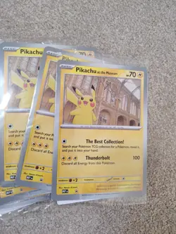 X10 Pikachu At The Museum (SEALED) X Natural History Museum Pokemon Promo Card - Image 2